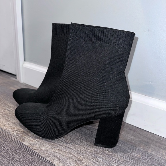 Black Heel Boots - Picture 2 of 7